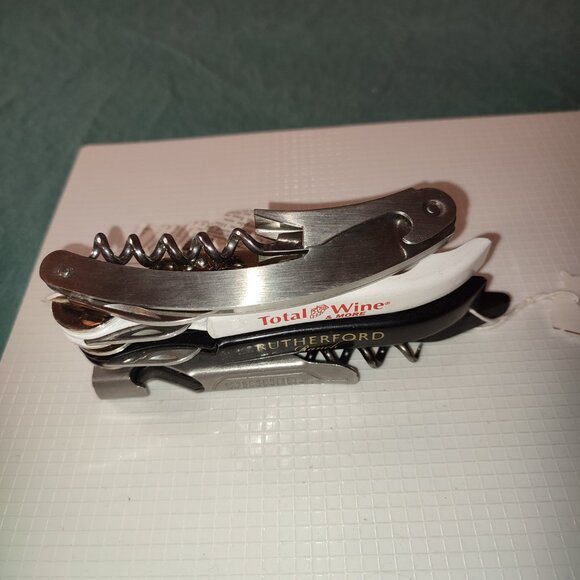 Bundle Deal Set 4 Wine Bottle Openers Cork Screw Vintage Rutherford Collectible - Picture 3 of 6